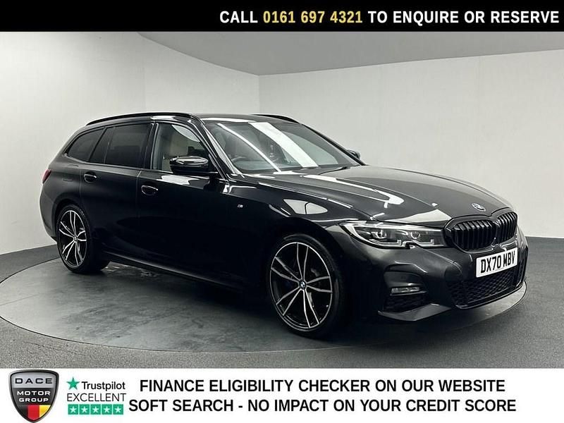 Begagnad BMW 320 M Sport 190 HK (139 kW) 2020 Svart Kombi
