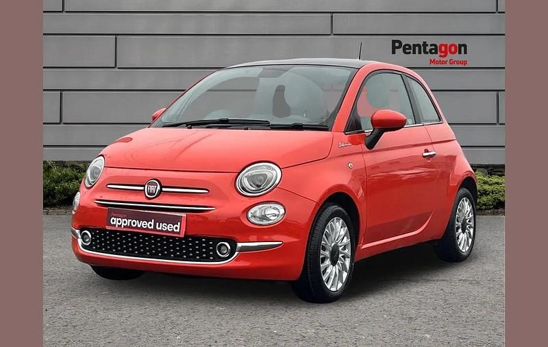 Used Fiat 500 Dolcevita 68 HP (50 kW) 2022 Orange Hatchback