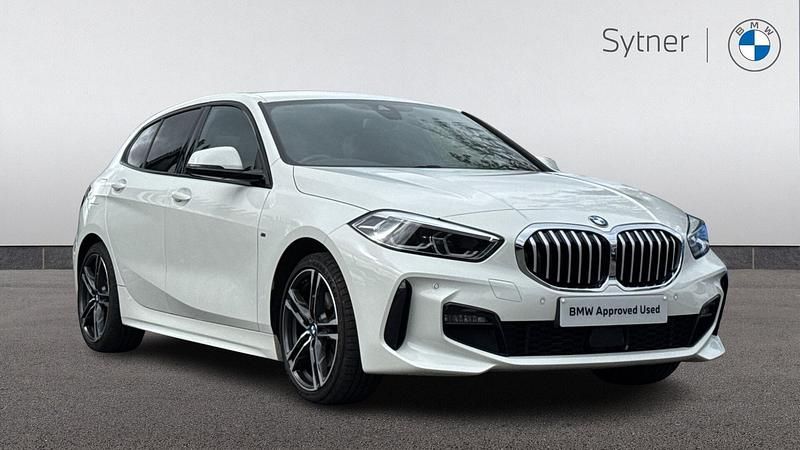 White Used 2022 BMW 118 M Sport Hatchback | £18,250 (Good price) - Image 1/4