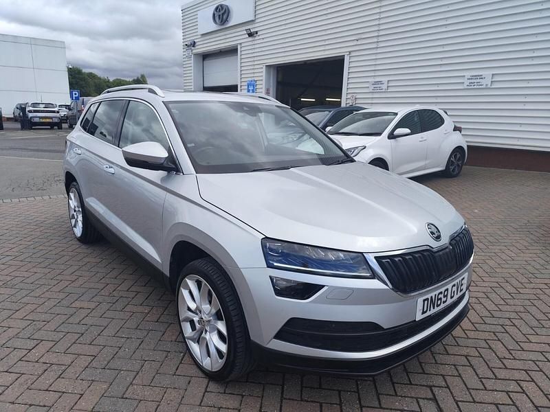 Silver Used 2019 Skoda Karoq SUV | £16,495 (Fair price) - Image 1/4