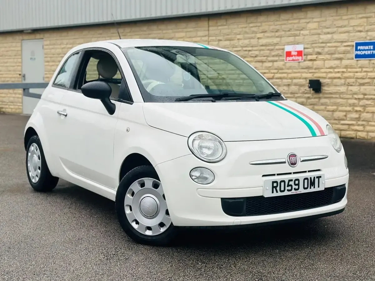Käytetty Fiat 500 Pop 69 HP (50 kW) 2009 Valkoinen Avoauto