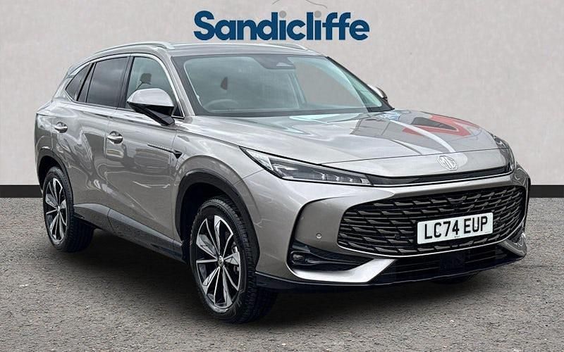 Metallic cosmic silver Used 2024 MG HS Trophy SUV | £21,387 (Expensive) - Image 1/4