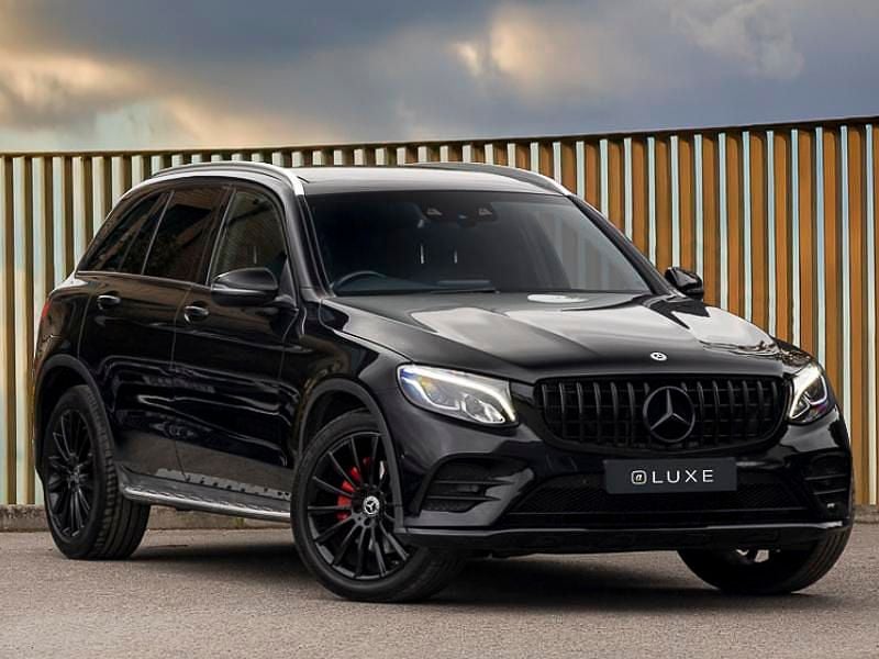 Black Used 2018 Mercedes GLC220 AMG Line Premium SUV | £21,898 (Fair price) - Image 1/4