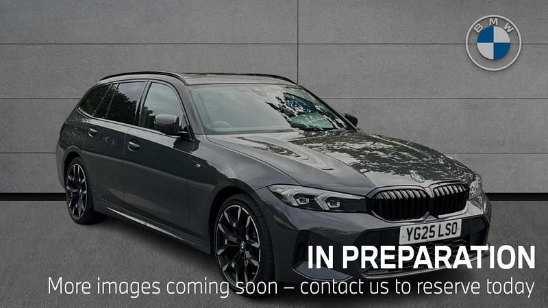 Grey Used 2025 BMW 330e M Sport Estate | £38,240 (Good price) - Image 1/4