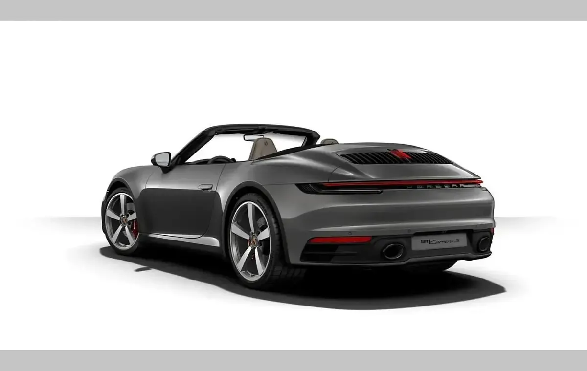 Used Porsche 911S 444 HP (326 kW) 2019 Grey Cabriolet