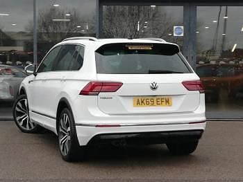 Used VW Tiguan R-line 150 HP (110 kW) 2019 White SUV