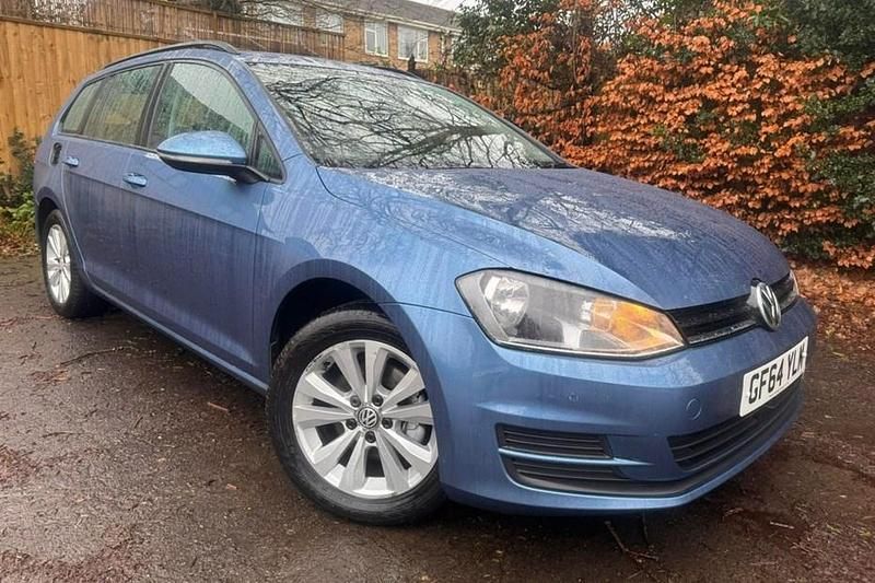 Used VW Golf VII SE 2014 Blue Estate
