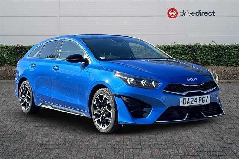 Blue Used 2024 Kia ProCeed GT-Line Hatchback | £19,451 (Fair price) - Image 1/4
