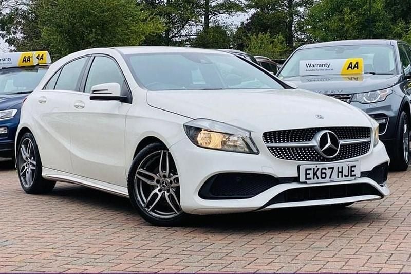 White Used 2017 Mercedes A220 AMG line Hatchback | £9,890 (Good price) - Image 1/1