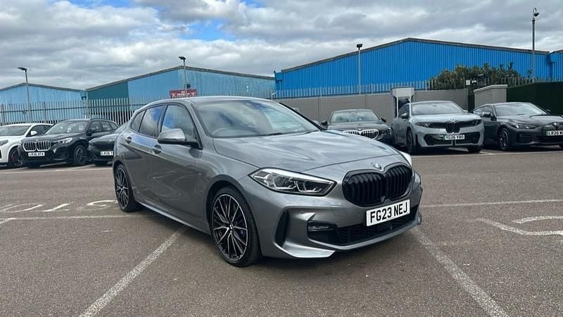Used BMW 118 M Sport 134 HP (98 kW) 2023 Grey Hatchback