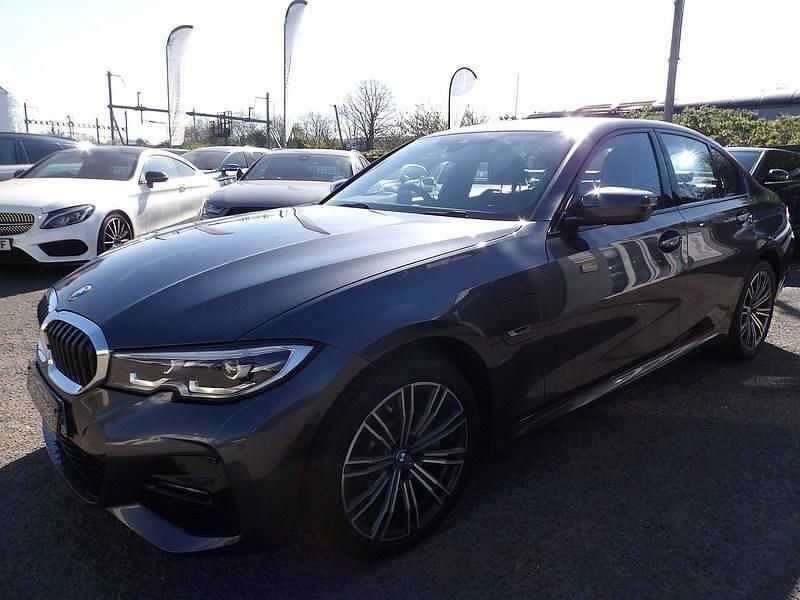 Grey Used 2021 BMW 330e M Sport Sedan | £16,295 (Fair price) - Image 1/4