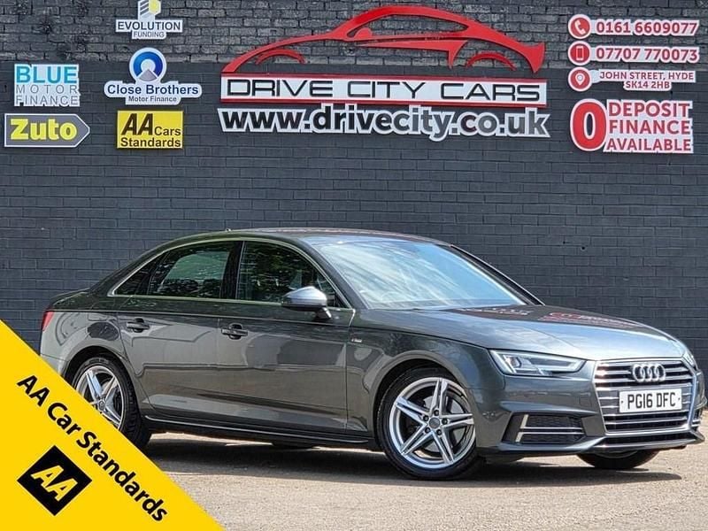 Grey Used 2016 Audi A4 Sport Sedan | £9,595 (Fair price) - Image 1/3