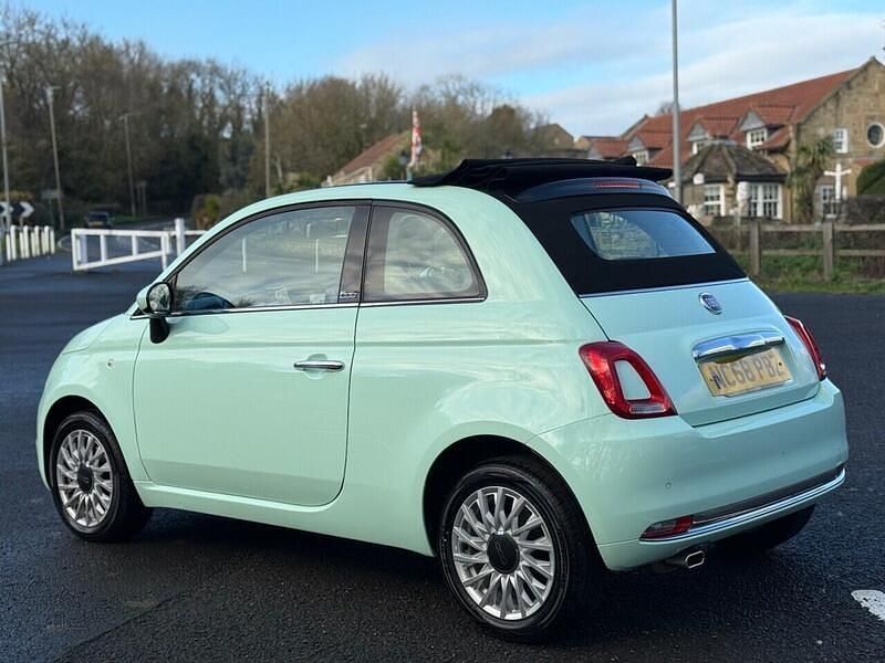 Used Fiat 500 Lounge 2019 Green Cabriolet