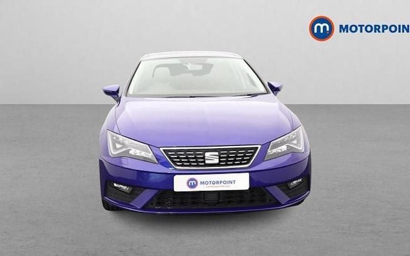 Used Seat Leon XCELLENCE 125 HP (91 kW) 2016 Blue Hatchback