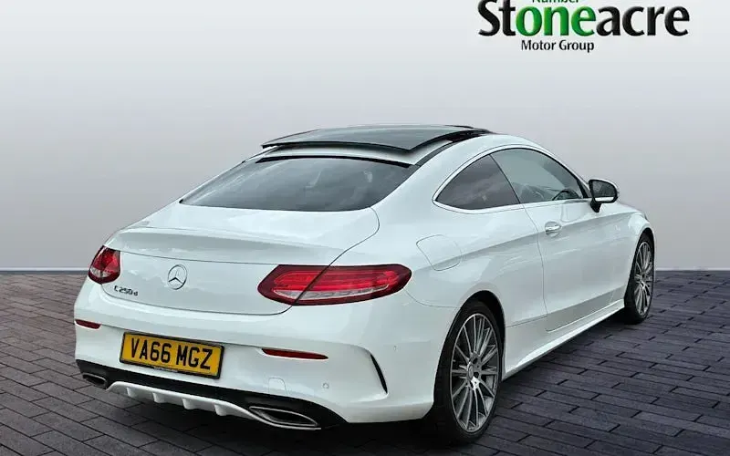 Used Mercedes C250 AMG line 204 HP (150 kW) 2018 Coupe