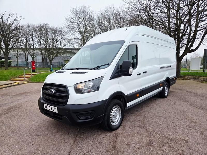 Used Ford Transit 130 HP (95 kW) 2021 White Van