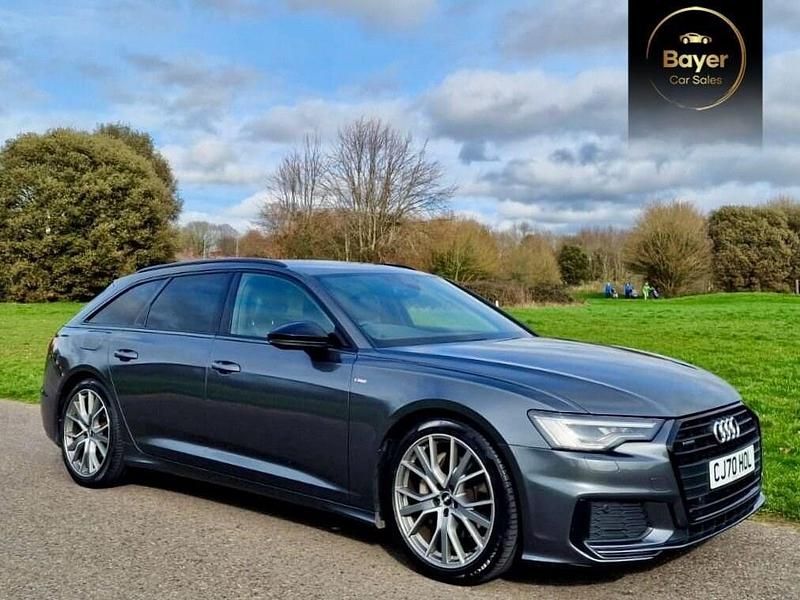 Begagnad Audi A6 Black Edition 286 HK (210 kW) 2020 Grå Kombi