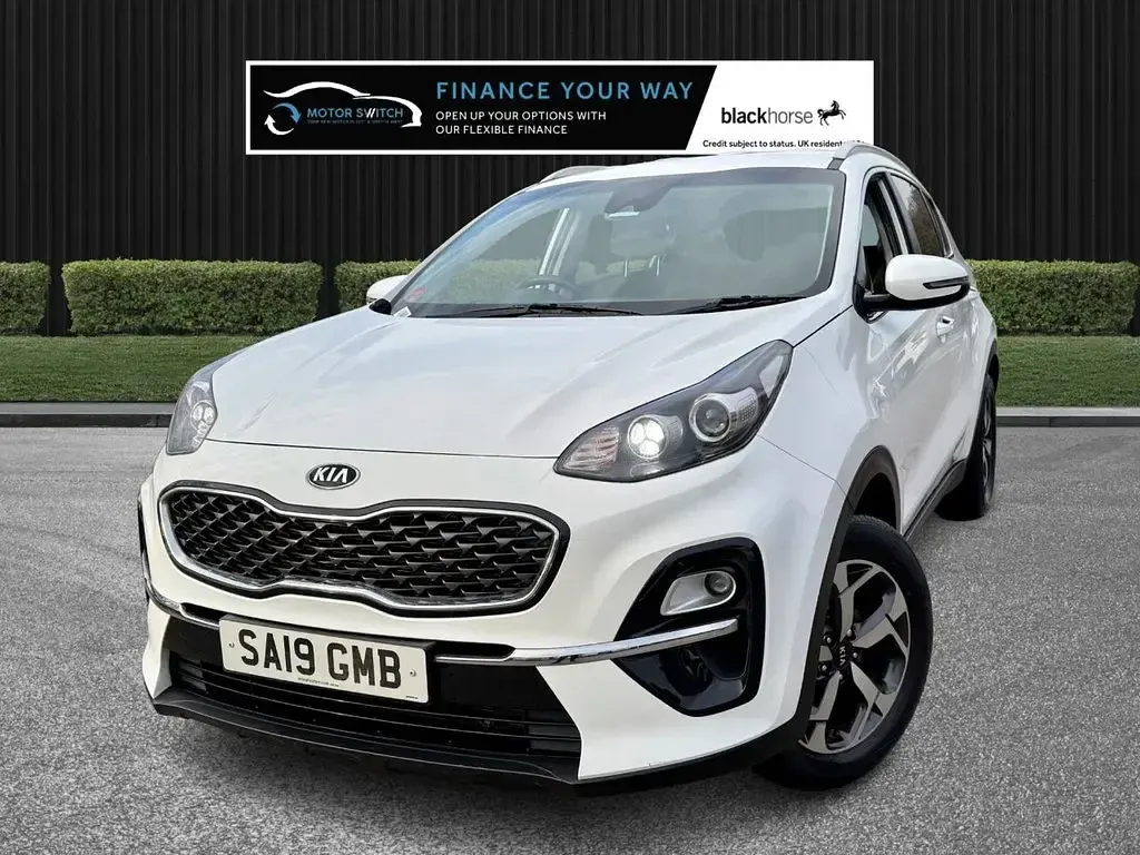 Used Kia Sportage 130 HP (95 kW) 2019 White SUV