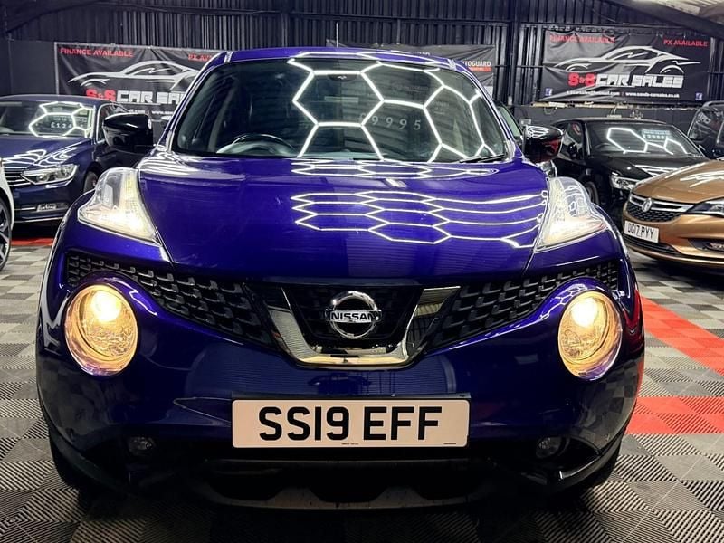 Używany Nissan Juke 112 KM (82 kW) 2019 Niebieski SUV