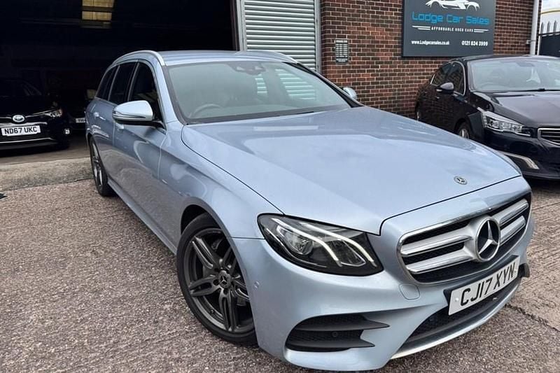Silver Used 2017 Mercedes E220 AMG line Estate | £13,795 (Good price) - Image 1/1