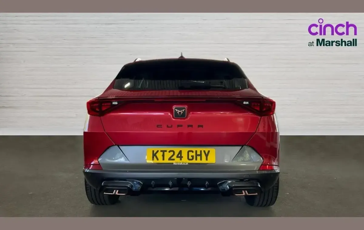 Used Cupra Formentor 200 HP (147 kW) 2024 Red SUV