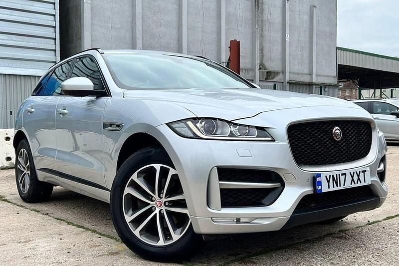 Silver Used 2017 Jaguar F-Pace R-Sport SUV | £16,900 (Fair price) - Image 1/1