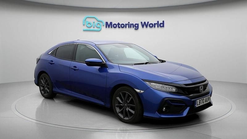 Blue Used 2020 Honda Civic SR Hatchback | £12,259 (Fair price) - Image 1/4
