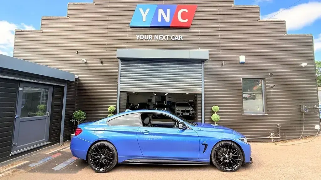 Used BMW 420 Coupé M Sport 190 HP (139 kW) 2019 Blue Coupe