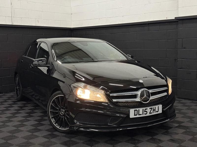Used Mercedes A200 AMG 136 HP (100 kW) 2015 Black Hatchback