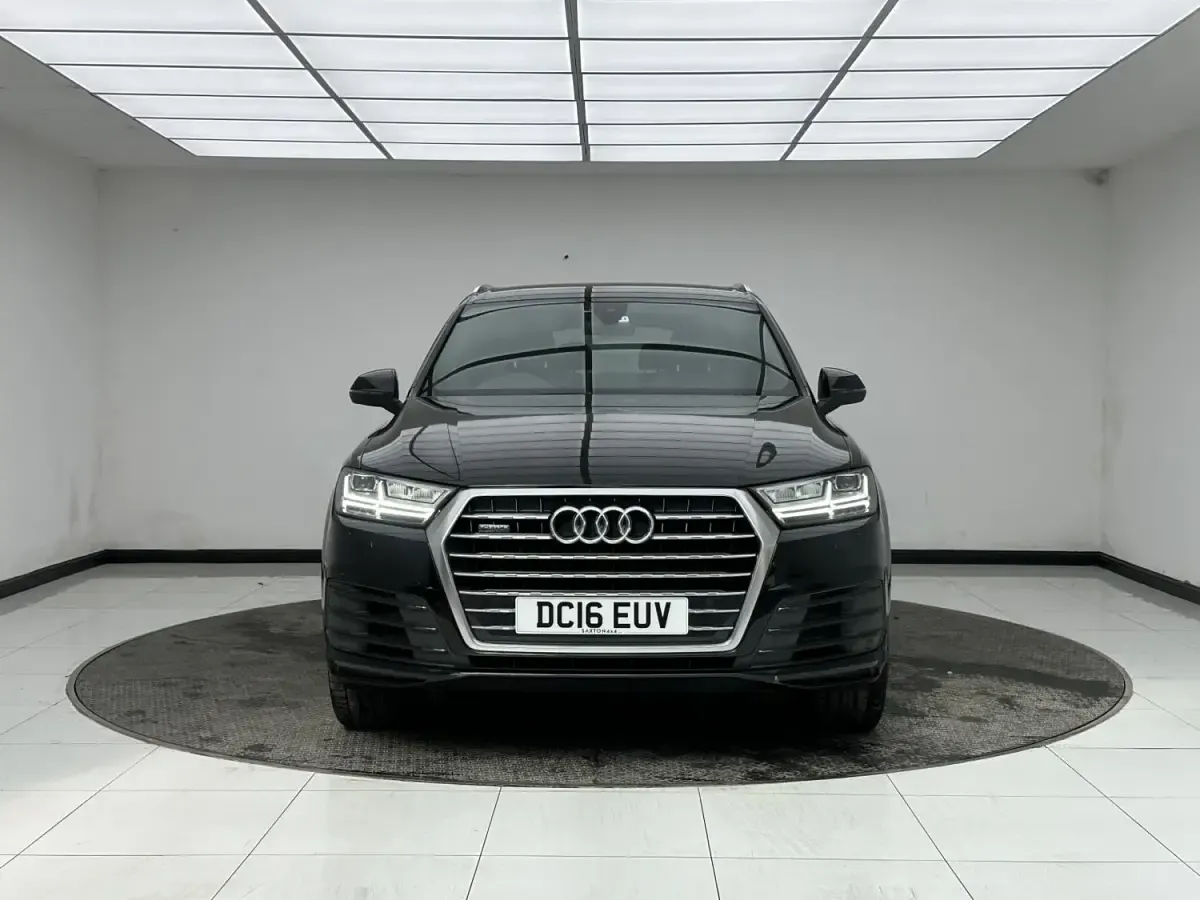 Begagnad Audi Q7 S-Line 218 HK (160 kW) 2016 Svart SUV
