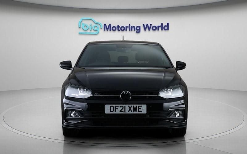 Used VW Polo R-line 110 HP (80 kW) 2021 Black Hatchback