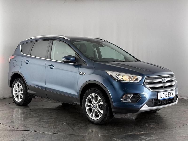 Used Ford Kuga Titanium 120 HP (88 kW) 2018 Blue SUV