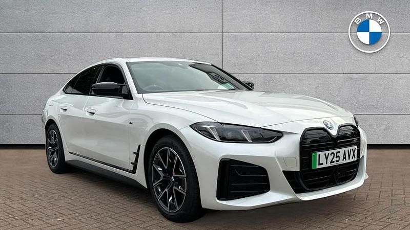White Used 2025 BMW i4 Shadowline Sedan | £44,993 (Super price) - Image 1/4