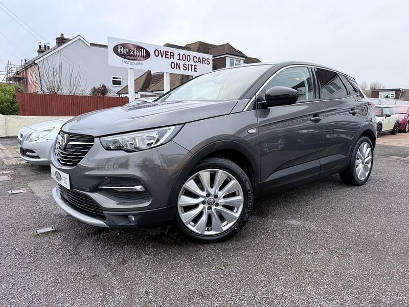 Used Vauxhall Grandland X Elite 130 HP (95 kW) 2019 Grey SUV
