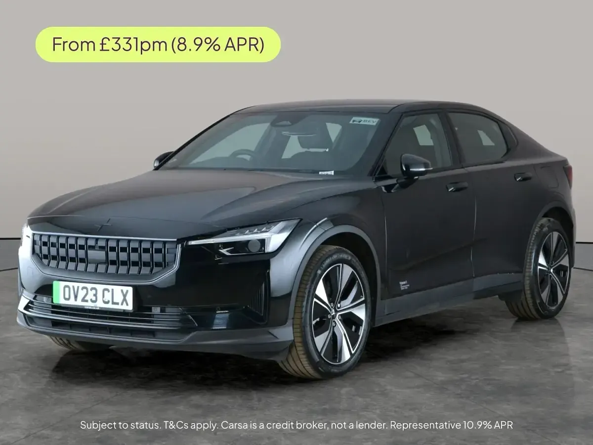 Begagnad Polestar 2 Standard Range Single Motor 169 kW (231 HK) 2023 Svart Halvkombi