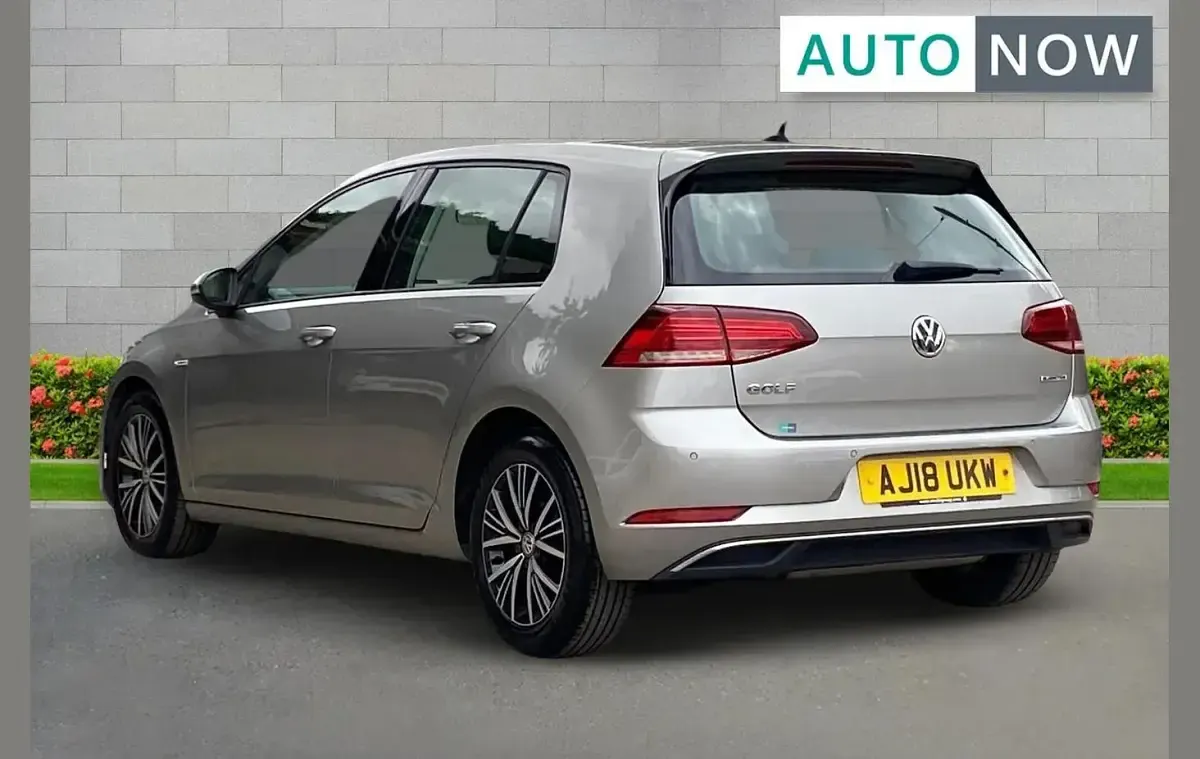 Used VW Golf VII SE 128 HP (94 kW) 2018 Silver Hatchback