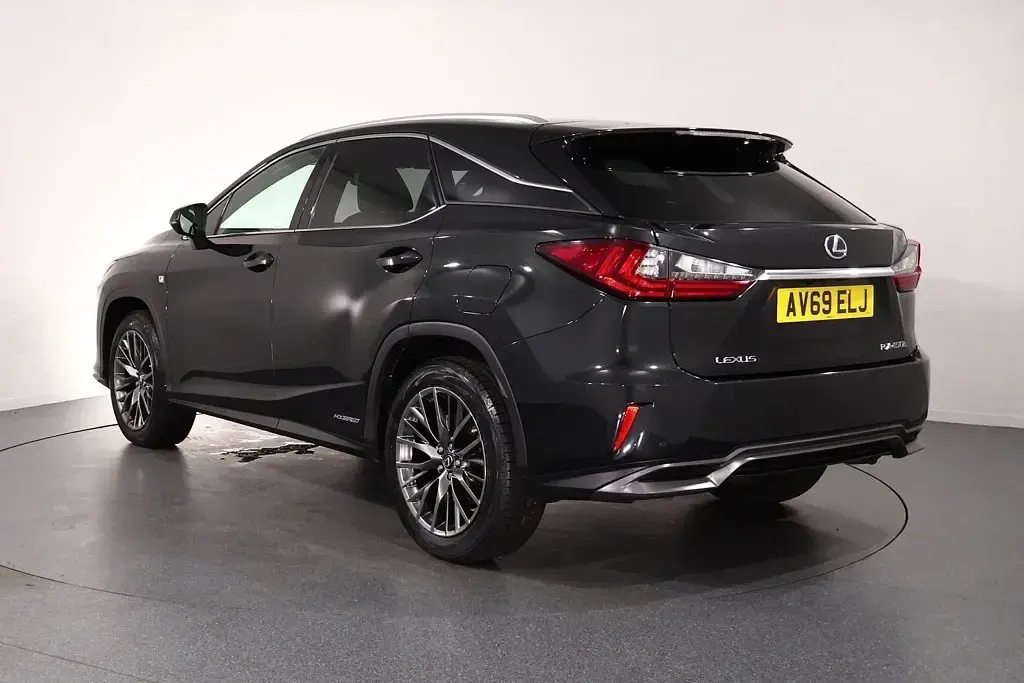 Used Lexus RX450h Sport Line 2019 Black SUV