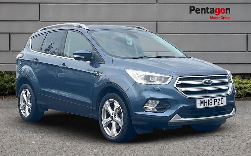 Blue Used 2018 Ford Kuga Titanium X SUV | £12,495 (Fair price) - Image 1/4
