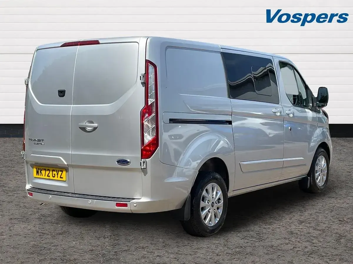 Used Ford Transit Custom Limited 130 HP (95 kW) 2022 Silver Van