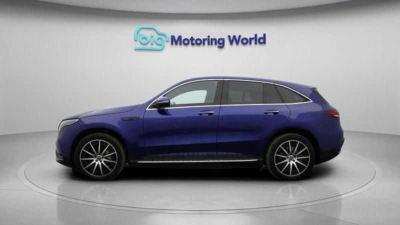 Used Mercedes EQC400 AMG line 300 kW (408 HP) 2020 Blue SUV
