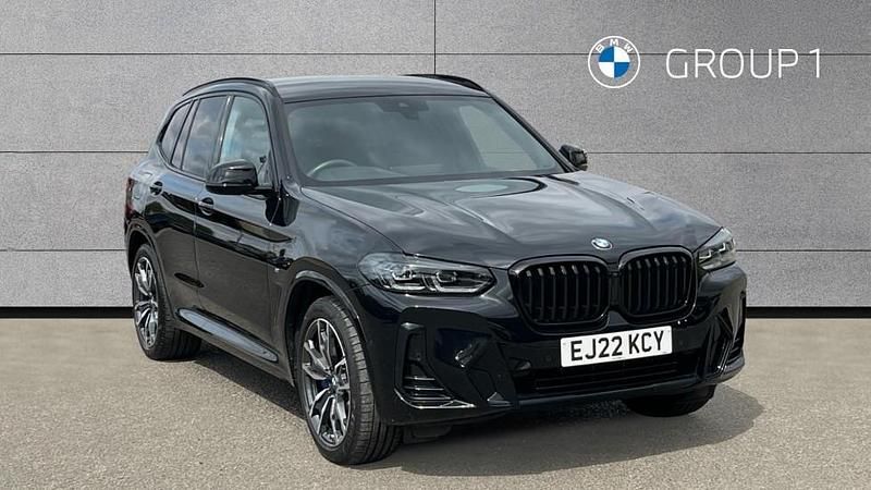 Black Used 2022 BMW X3 M Sport SUV | £37,850 (Fair price) - Image 1/4