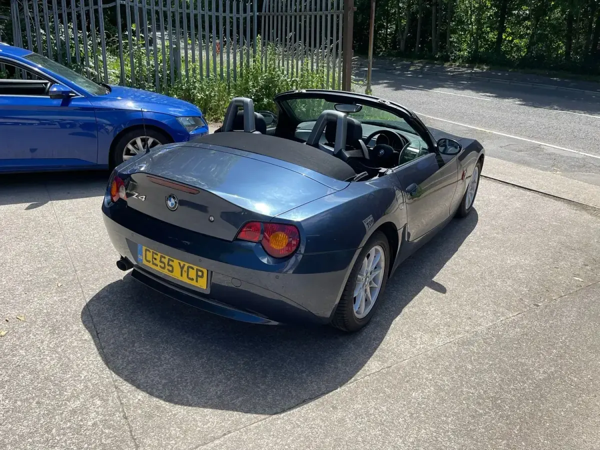 Usado BMW Z4 2005 Azul Descapotable