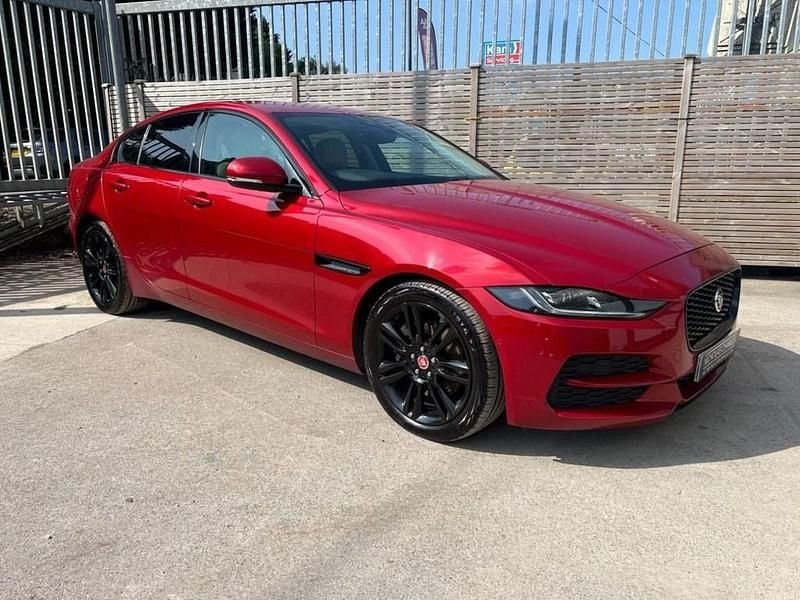 Red Used 2019 Jaguar XE SE Sedan | £13,995 (Expensive) - Image 1/4
