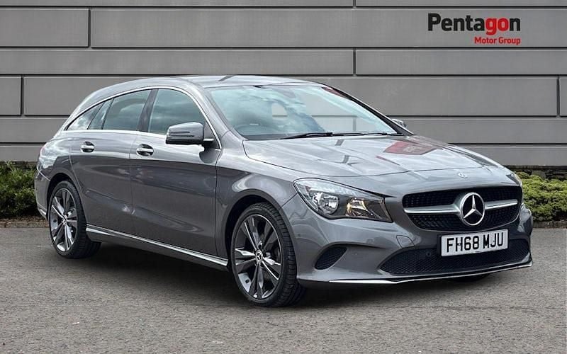 Grey Used 2018 Mercedes CLA220 Shooting Brake Estate | £12,495 (Good price) - Image 1/4