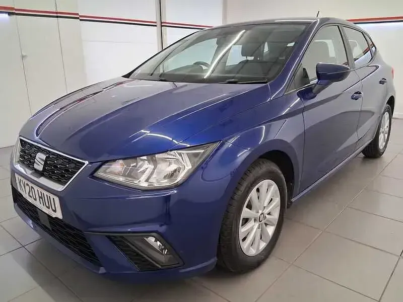 Used Seat Ibiza SE 80 HP (58 kW) 2020 Blue Hatchback