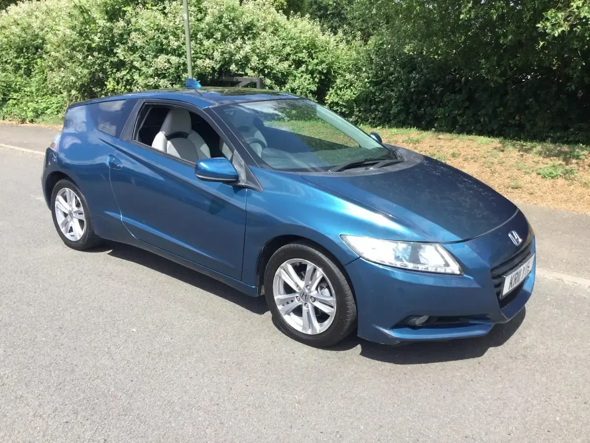 Used Honda CR-Z Hybrid 124 HP (91 kW) 2011 Blue Coupe