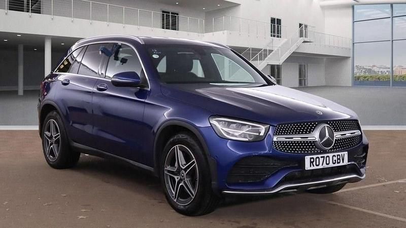 Blue Used 2020 Mercedes GLC300 AMG line SUV | £20,999 (Fair price) - Image 1/4