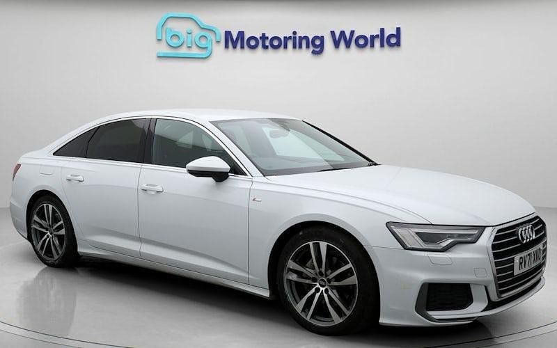 White Used 2021 Audi A6 S-Line Sedan | £19,900 (A bit pricey) - Image 1/4