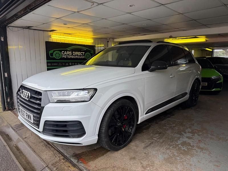 Usado Audi SQ7 435 CV (319 kW) 2017 Blanco SUV