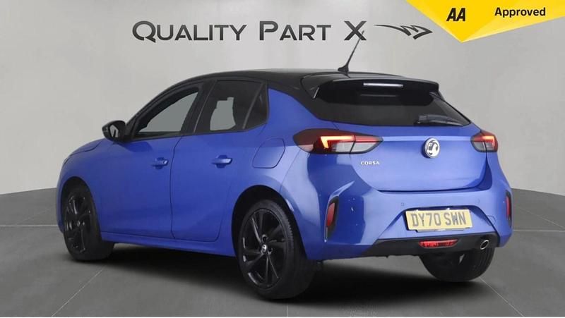 Used Vauxhall Corsa SRi 100 HP (73 kW) 2020 Blue Hatchback